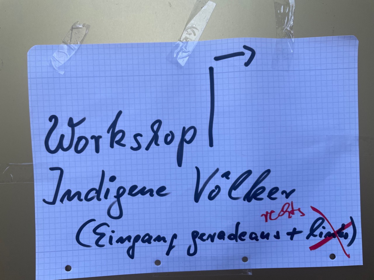 Workshop unseres Teams mit Betroffenen, Jurist*innen, Ethnolog*innen und Menschenrechtler*innen